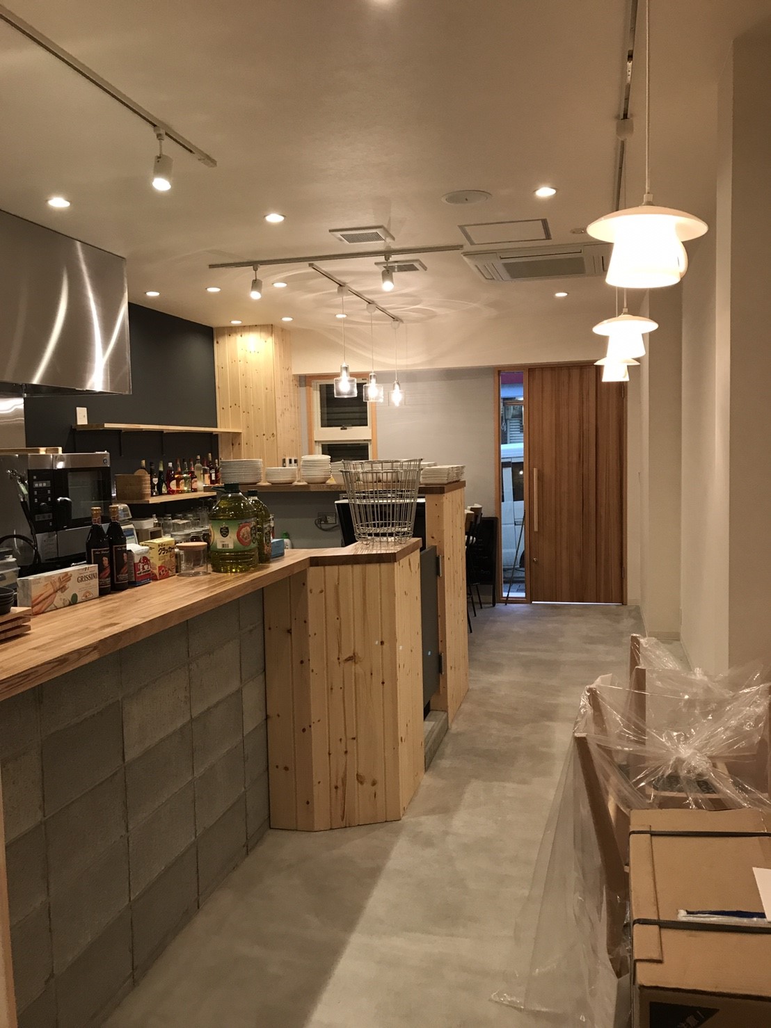 イタリアン店舗新装工事